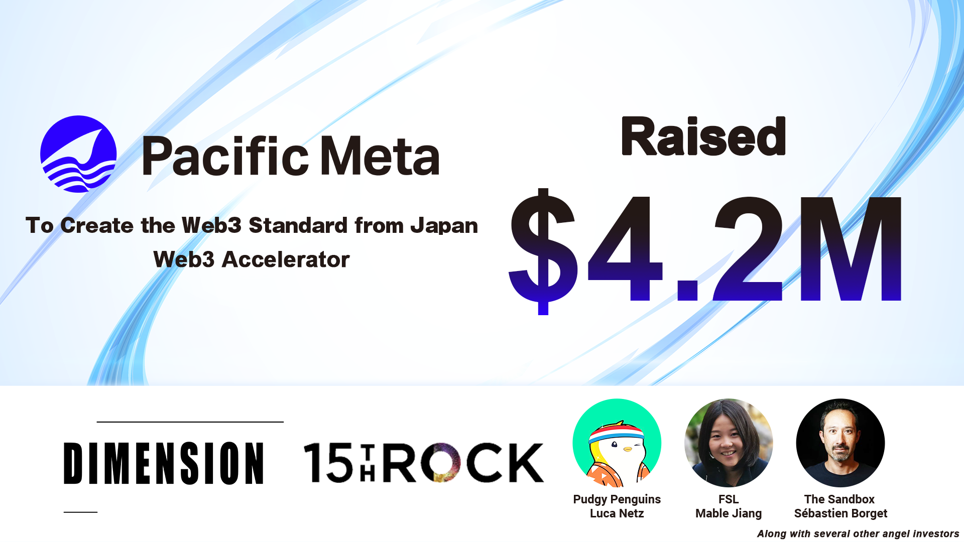 Read more about the article Additional invested in Pacific Meta, a Tokyo based company that provides end-to-end support as a “Web3 Accelerator” for Web3 projects both domestically and internationally.