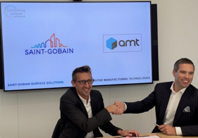Read more about the article Saint-Gobain Surface SolutionsとAMT社が、3Dプリンティングにおける後処理技術の成長を促進する戦略的提携契約を締結